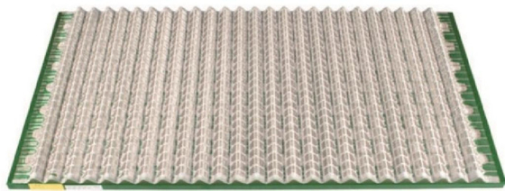 Пирамидальный экран Тип волны  FLC500 Нефтяное месторождение бурение Shaker Screen Mesh