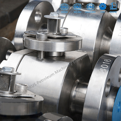 Выкованный плавая металл усадил дизайн API6D BS5351 ASME B16.34 шарикового клапана