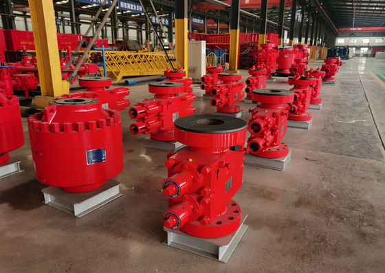 Ручной двойной Рам BOP давление 5000PSI 7-1/16 "Нефтяное месторождение бурение предотвращает взрыв